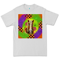 Dove Grey Halloween Belgian Horse Premium Tee - LillyAllenDesigns