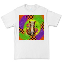 White Halloween Belgian Horse Premium Tee - LillyAllenDesigns