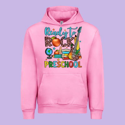 Ready To Rock Preschool Urban Hoodie Designed By Jahusdesignshop