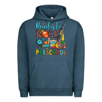 Pigment Midnight Navy ready to rock preschool Urban Hoodie - JahusDesignShop