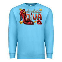 Ocean Blue birthday diva Premium Sweatshirt - texasbilliewilder