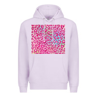 Lilac pink leopard glitter Premium Hoodie - JahusDesignShop