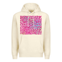 Sandshell pink leopard glitter Premium Hoodie - JahusDesignShop