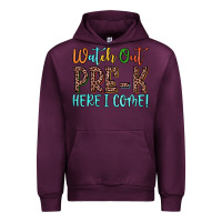 Mauve Wine watch out pre k here i come! Urban Hoodie - JahusDesignShop