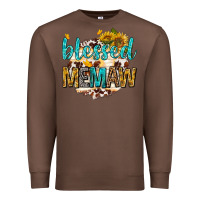 Chestnut blessed memaw with sunflowers Premium Sweatshirt - texasbilliewilder