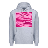Heather Grey pink glitter Premium Hoodie - JahusDesignShop