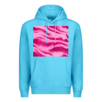 Ocean Blue pink glitter Premium Hoodie - JahusDesignShop