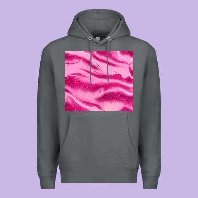 Pink Glitter Premium Hoodie Designed By Jahusdesignshop