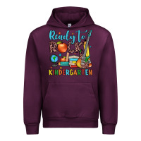 Mauve Wine ready to rock kindergarten Urban Hoodie - JahusDesignShop
