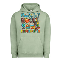 Pigment Oil Green ready to rock kindergarten Urban Hoodie - JahusDesignShop