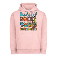 Pigment Salmon ready to rock kindergarten Urban Hoodie - JahusDesignShop