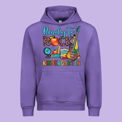Ready To Rock Kindergarten Urban Hoodie Designed By Jahusdesignshop