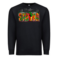 Black my history is strong Premium Sweatshirt - Zillion Design Studio
