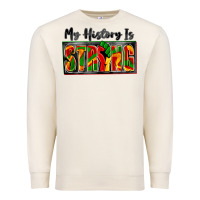 Sandshell my history is strong Premium Sweatshirt - Zillion Design Studio