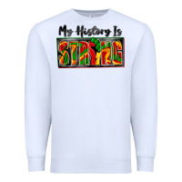White my history is strong Premium Sweatshirt - Zillion Design Studio
