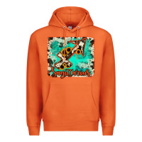 Carrot Sagittarius turquoise cowhide Premium Hoodie - RanaPortraitStore