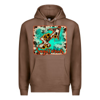 Chestnut Sagittarius turquoise cowhide Premium Hoodie - RanaPortraitStore