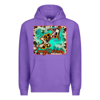 Purple Sagittarius turquoise cowhide Premium Hoodie - RanaPortraitStore