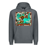 Rock Sagittarius turquoise cowhide Premium Hoodie - RanaPortraitStore