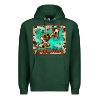 Sports Green Sagittarius turquoise cowhide Premium Hoodie - RanaPortraitStore