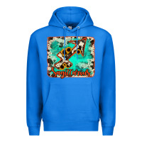 True Royal Sagittarius turquoise cowhide Premium Hoodie - RanaPortraitStore