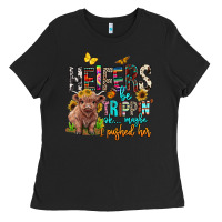 Black heifers be trippin ok maybe i pushed her Ladies Tee - BarkalooDesign