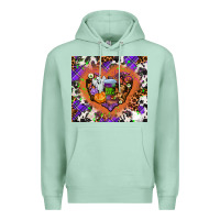 Seafoam halloween heart Premium Hoodie - AdoDesignShop