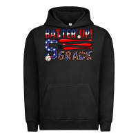 Pigment Black batter up 5th grade Urban Hoodie - JahusDesignShop