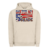 Pigment French Oak batter up 5th grade Urban Hoodie - JahusDesignShop