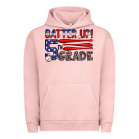 Pigment Salmon batter up 5th grade Urban Hoodie - JahusDesignShop