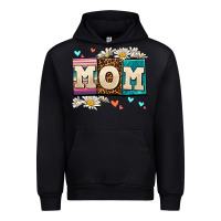 Black daisy mom Urban Hoodie - AdoDesignShop
