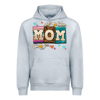 Heather Grey daisy mom Urban Hoodie - AdoDesignShop