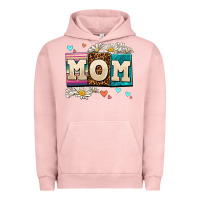 Pigment Salmon daisy mom Urban Hoodie - AdoDesignShop