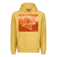 Antique Gold orange glitter tumbler Premium Hoodie - JahusDesignShop