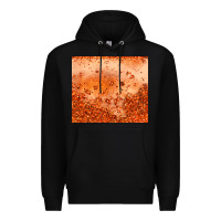 Black orange glitter tumbler Premium Hoodie - JahusDesignShop