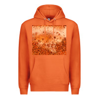 Carrot orange glitter tumbler Premium Hoodie - JahusDesignShop