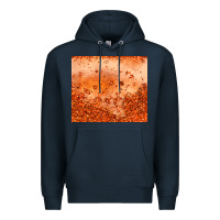 Navy orange glitter tumbler Premium Hoodie - JahusDesignShop