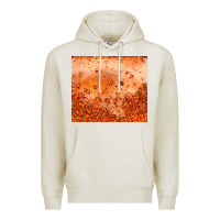 Oatmeal Heather orange glitter tumbler Premium Hoodie - JahusDesignShop