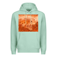 Seafoam orange glitter tumbler Premium Hoodie - JahusDesignShop