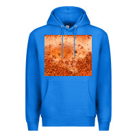 Orange Glitter Tumbler Premium Hoodie | Teevron