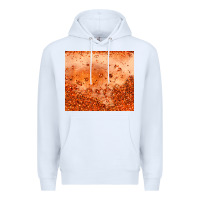White orange glitter tumbler Premium Hoodie - JahusDesignShop