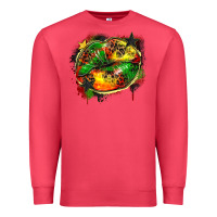 Cardinal juneteenth lips Premium Sweatshirt - Zillion Design Studio