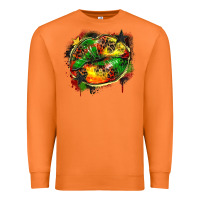 Carrot juneteenth lips Premium Sweatshirt - Zillion Design Studio