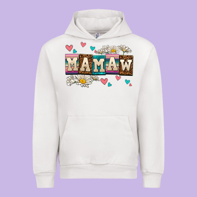 Daisy Mamaw Urban Hoodie Designed By Adodesignshop