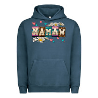 Pigment Midnight Navy daisy mamaw Urban Hoodie - AdoDesignShop