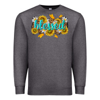 Charcoal Heather blessed tbw Premium Sweatshirt - texasbilliewilder