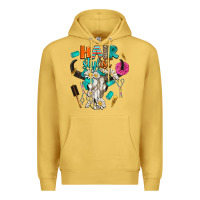Antique Gold bullskull hairstlist Premium Hoodie - AdoDesignShop