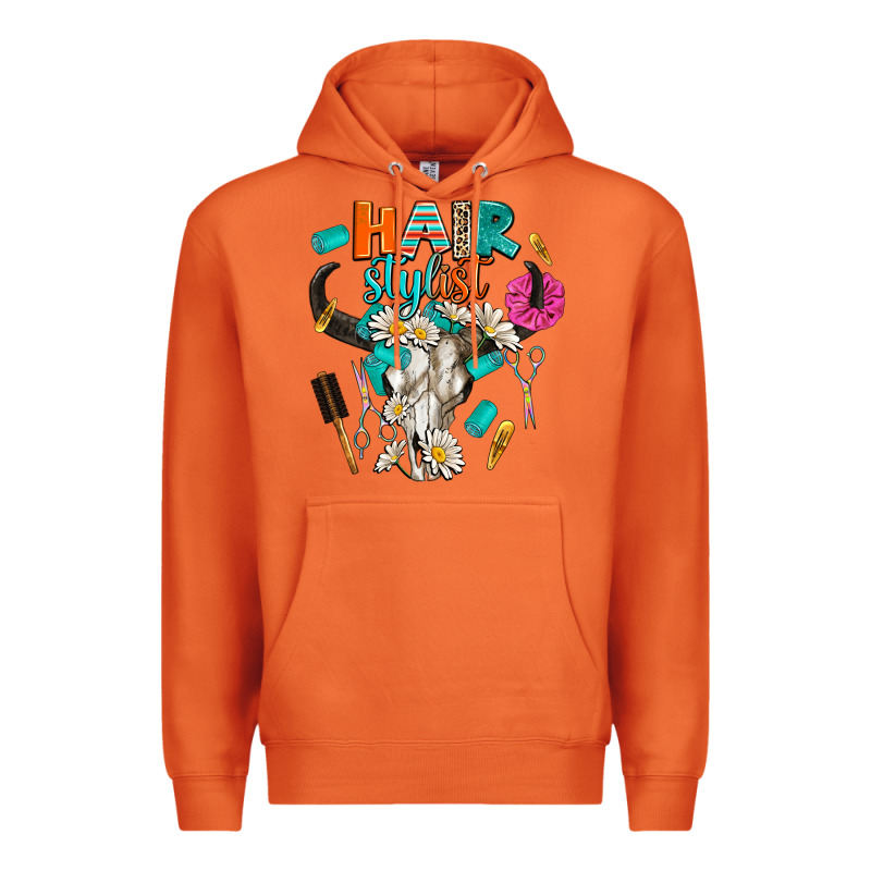 Bullskull Hairstlist Premium Hoodie by AdoDesignShop | Teevron