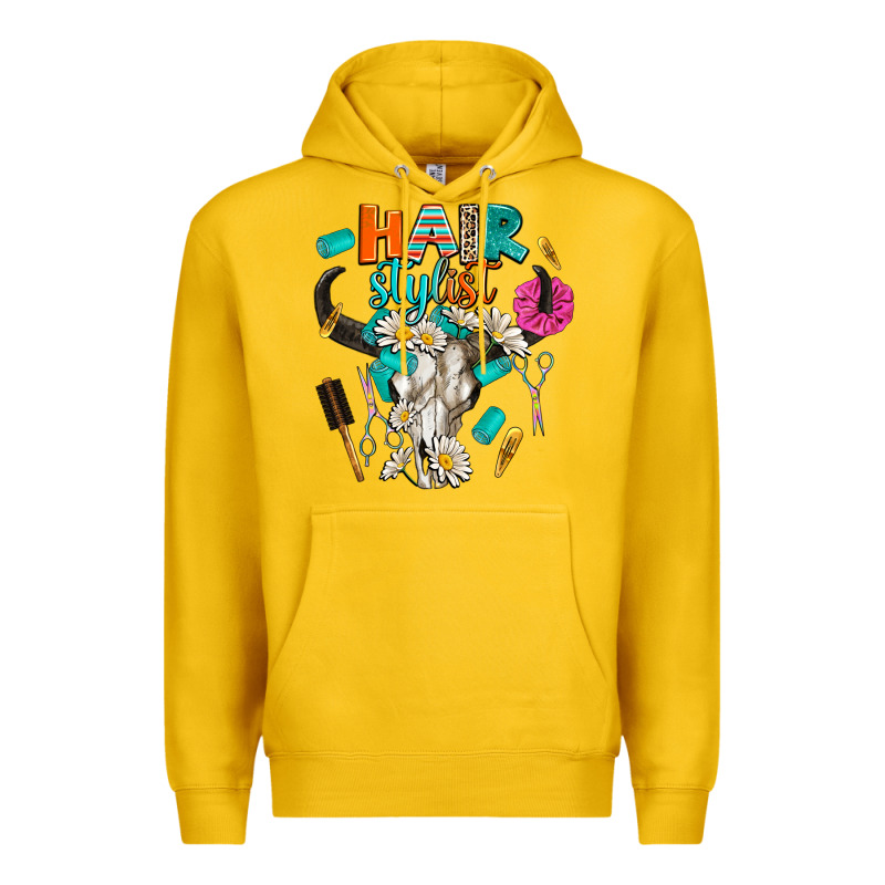 Bullskull Hairstlist Premium Hoodie by AdoDesignShop | Teevron