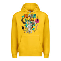 Lemon bullskull hairstlist Premium Hoodie - AdoDesignShop